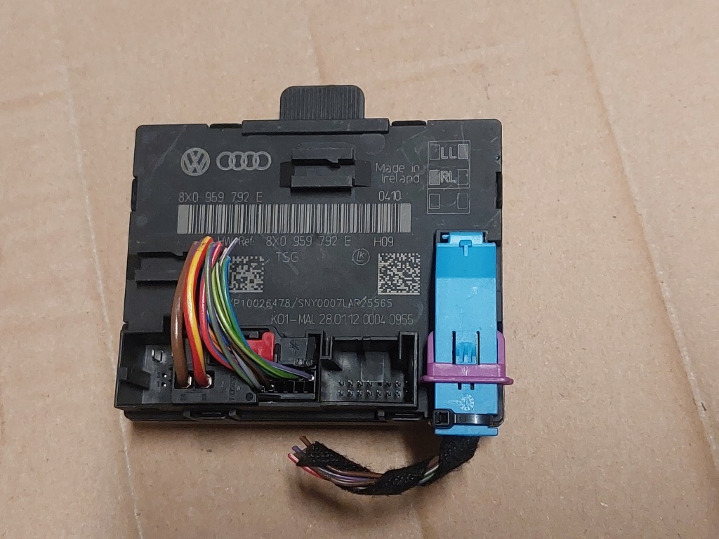 фото №1, Модуль блок керування двері vw audi skoda 8x0959792e