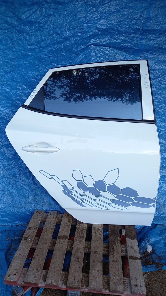 фото №1, Hyundai ix35 двері праве правий задня задні комплект