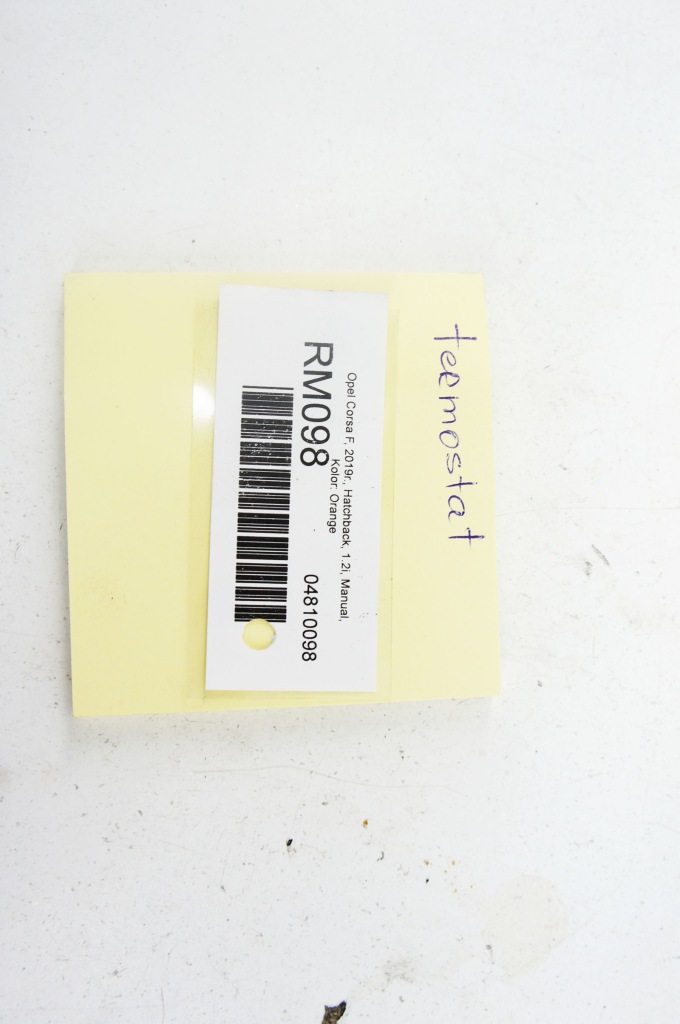 фото №5, Rm098 opel corsa f 1.2i термостат корпус 9812131480