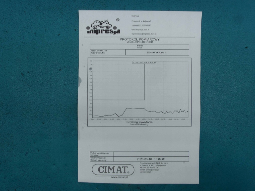 фото №8, Турбонагнетатель fiat punto ii vl200010 1.9 jtd 80km