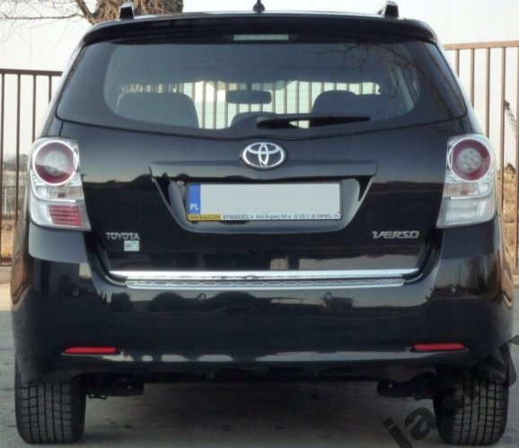 фото №11, Toyota verso - молдинг хром хромована na кришка