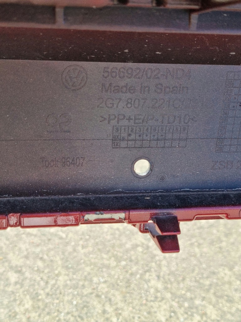 фото №9, Vw taigo 2g7 бампер передний перед