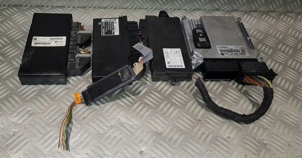 фото №7, Bmw e60 e61 3.0 d m57n2 300km набір стартовий бортовий комп'ютер двигуна cas 8509035