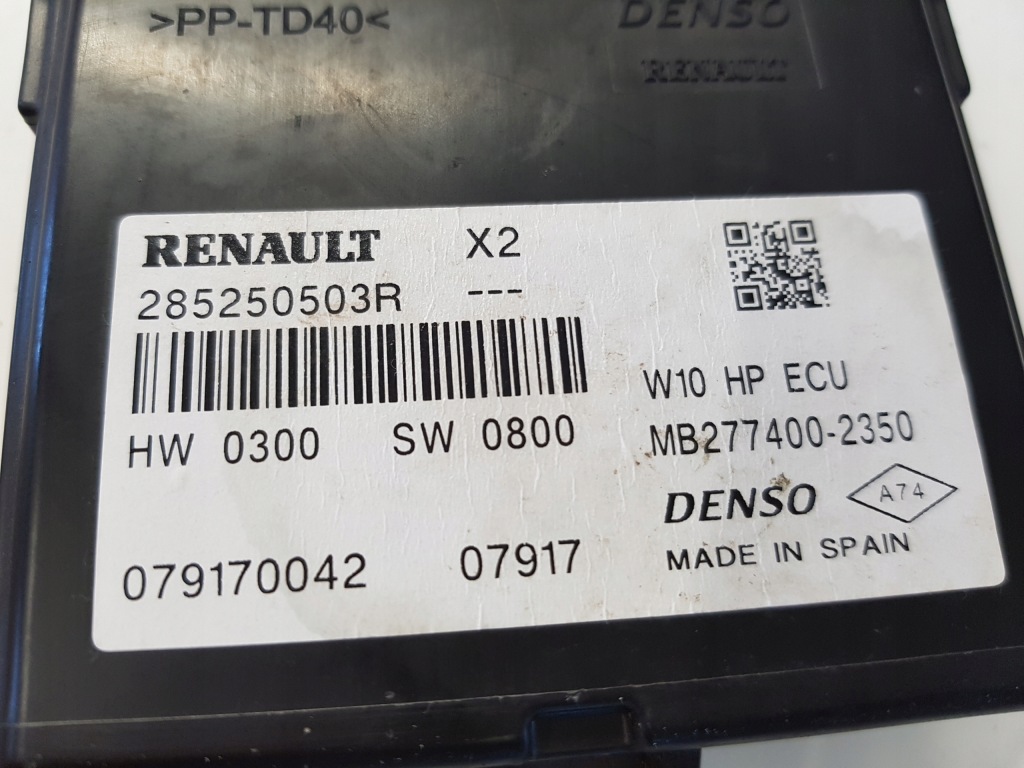 фото №4, Renault zoe модуль блок управления 17r.