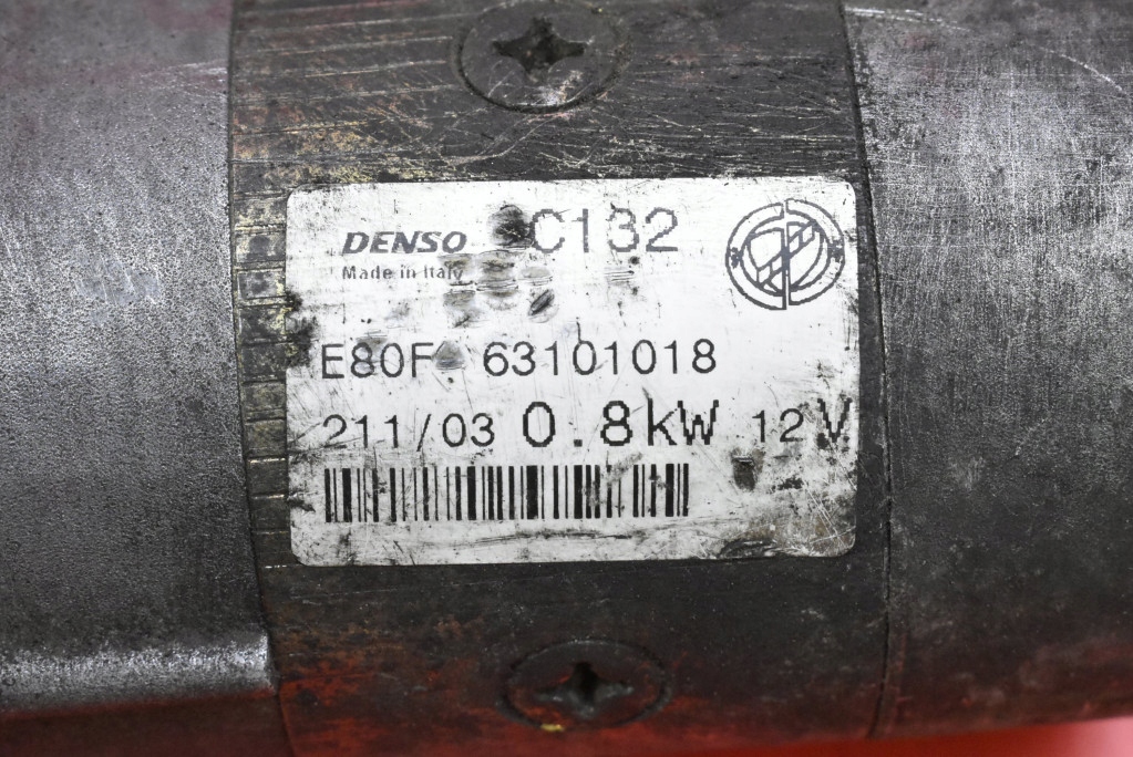 фото №8, Стартер test c132 63101018 fiat panda 2 ii 1.2 8v 03-11