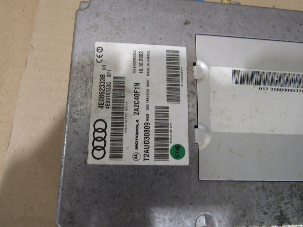 фото №6, Audi a8 d3 4eo телефон + модуль