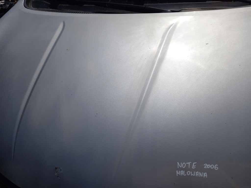 фото №6, Nissan note i e11 капот крышка двигателя ky0 kyo