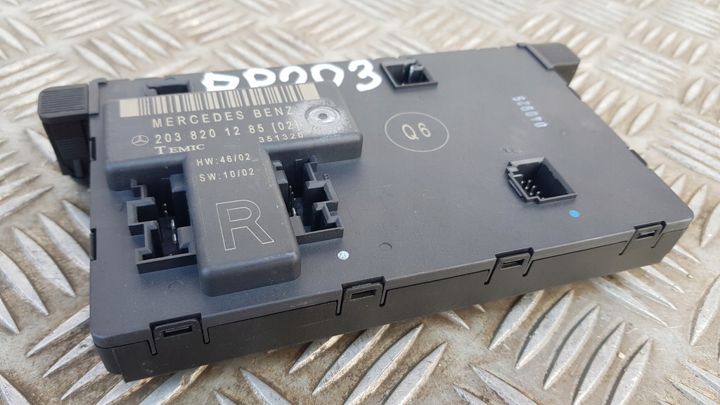 фото №14, Mercedes w203 модуль дверь правый перед 2038200426