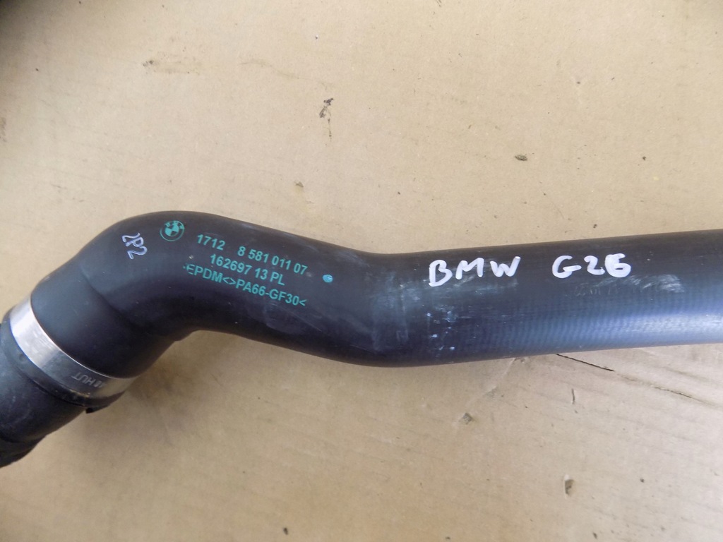 фото №5, Wąż труба шланг wody bmw 4 g26 858101107 16269713 оригинал europa