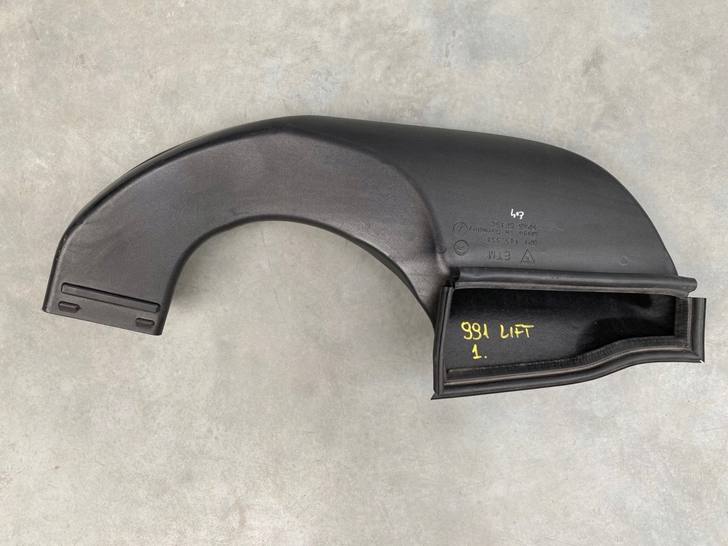 фото №1, Шланг воздуха воздухозаборник porsche 911 991 3.0 lift