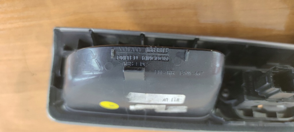 фото №3, Volvo s40 v50 панель кнопка скло лівий задня ручка