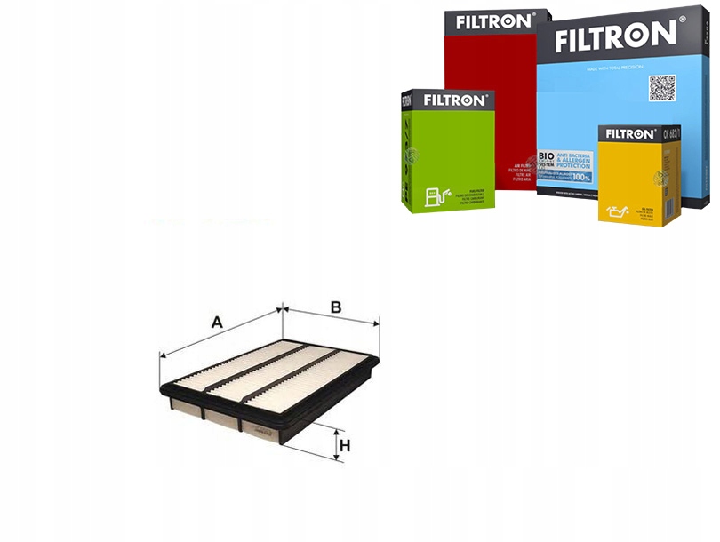 фото №15, Фільтр повітря mitsubishi pajero iii, pajero iv 2.5d-3.8 04.00-
