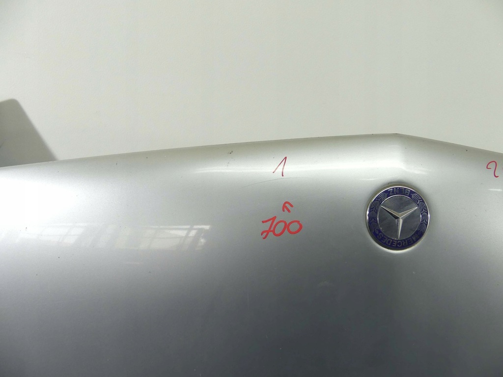 фото №14, Капот передняя mercedes r w251 серебристый c775