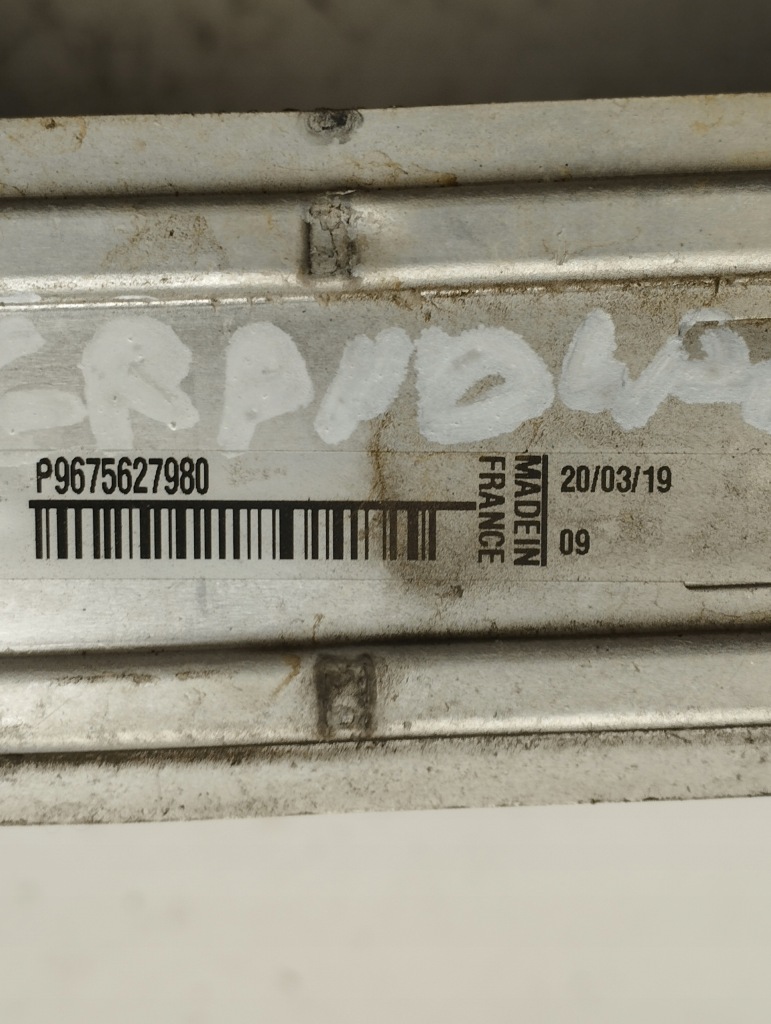 Opel citroen peugeot радиатор воздуха интеркулер p9675627980 в Украине