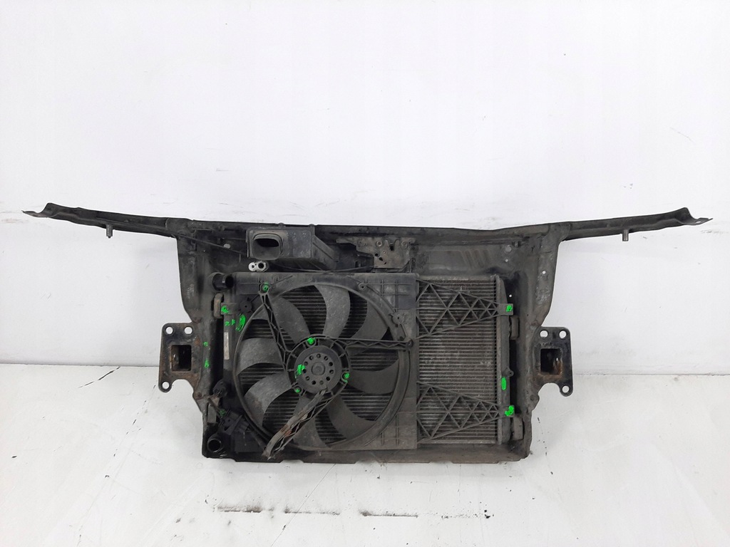 фото №12, Skoda roomster 1.4tdi 09r pas передній радіатор вентилятор kpl 6q0121207n