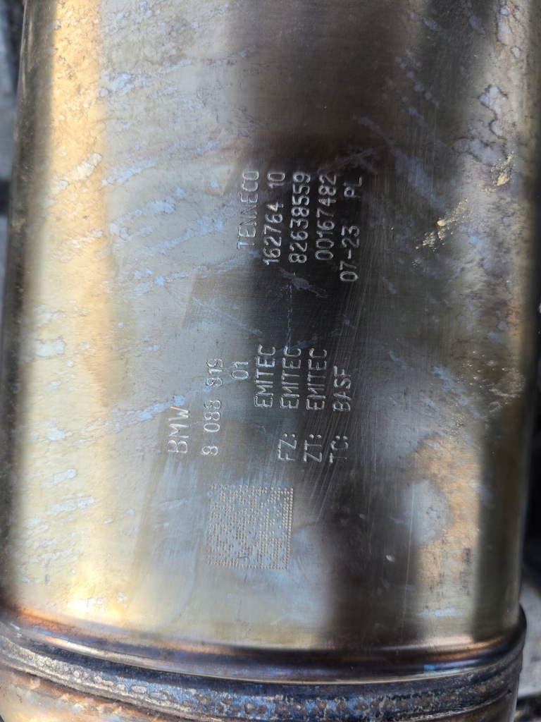 Система випускний вихлоп гасник каталізатор bmw m2 g87 8096117 m3 8096120 Недорого