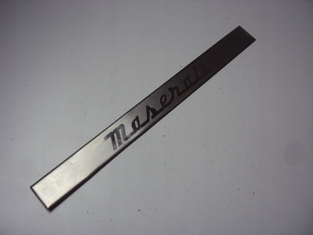 фото №1, Накладка поріг maserati ghilbi 2013-