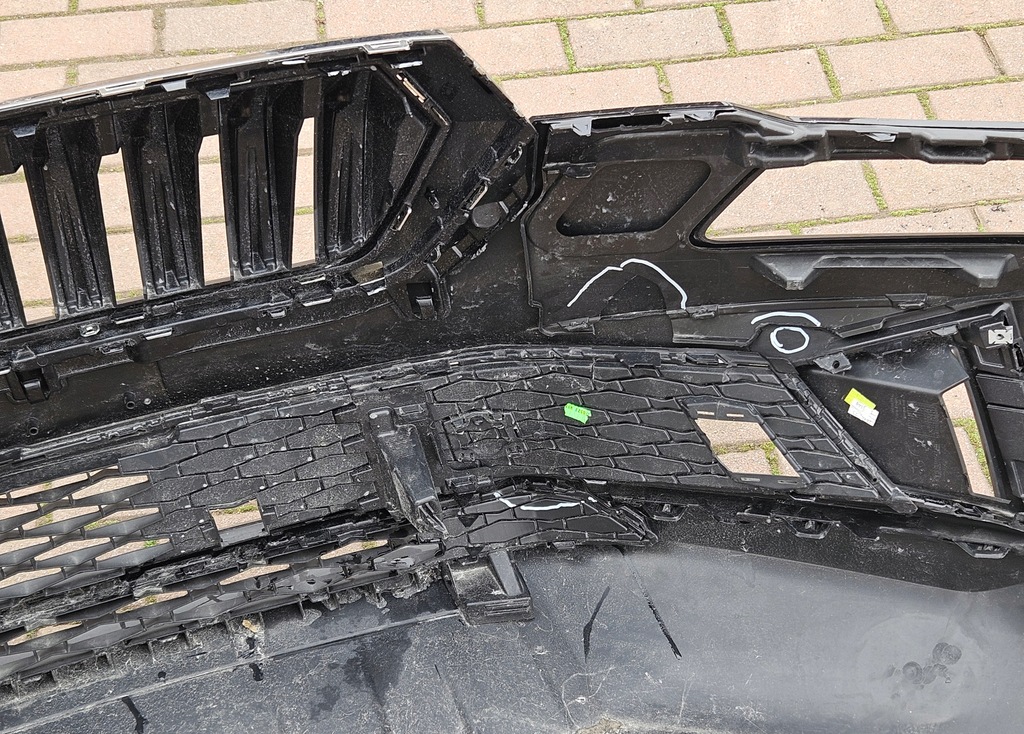 фото №10, Skoda karoq lift 57a бампер перед передний + решётка радиатора