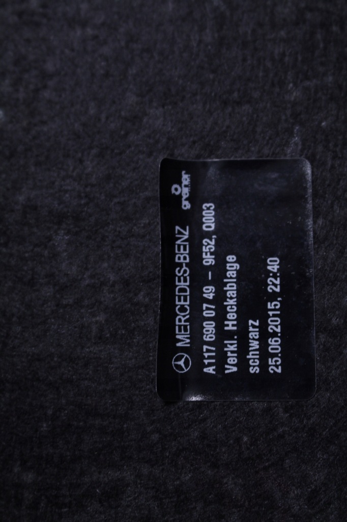 Полка багажника mercedes cla w117 amg 14r. Недорого