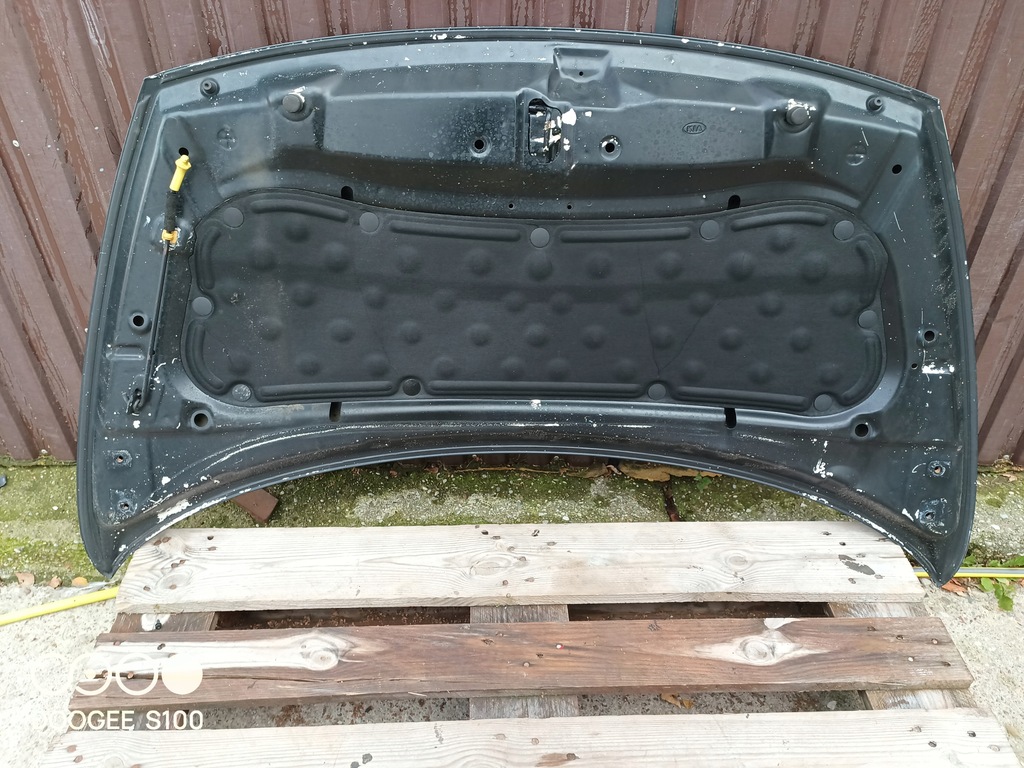 фото №8, Kia rio iii 11- капот крышка двигателя czarna запчасти перед