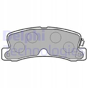 фото №2, Гальмівні колодки гальмівні задня do toyota carina ii 2.0 gli