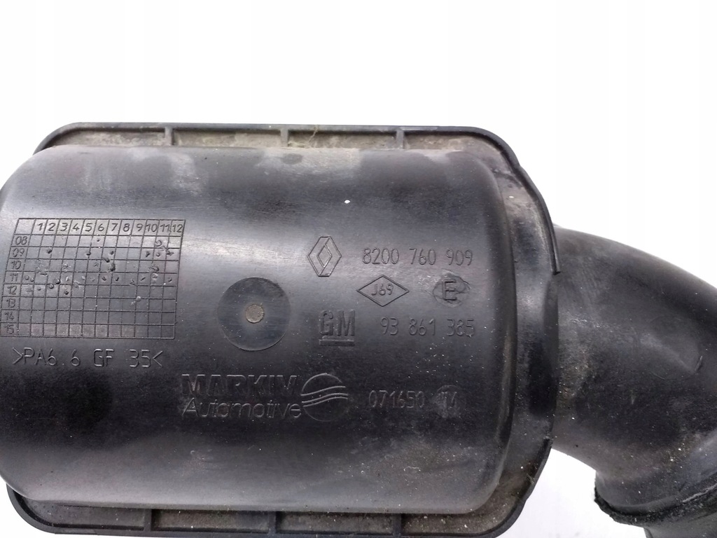 фото №4, Renault trafic ii x83 2012 wąż / труба интеркулер