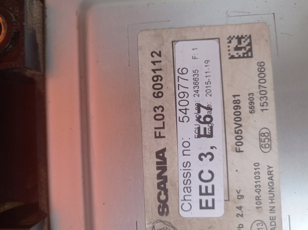 фото №4, Блок керування adblue scania r euro 6 різні modele