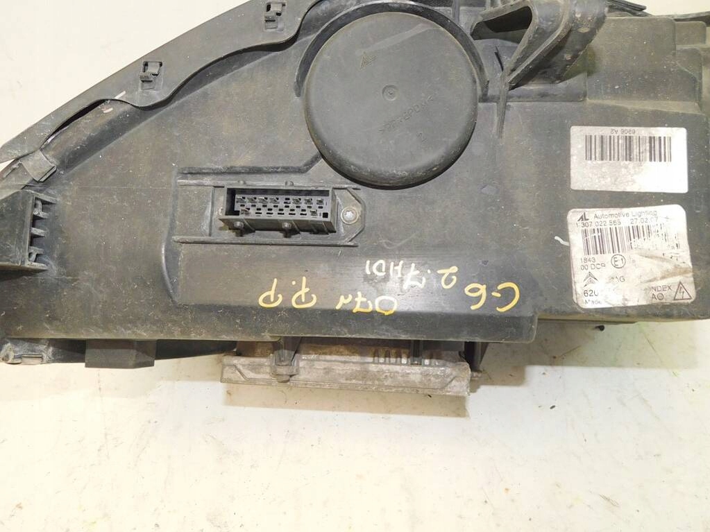 фото №8, Citroen c6 2.7 hdi 07r лампа правая передняя ксенон eu с модулями