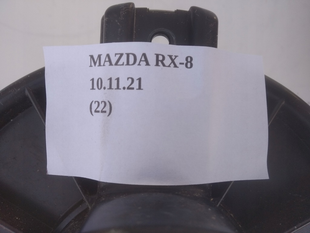 фото №4, Воздуходувка отопителя mazda rx8 rx-8
