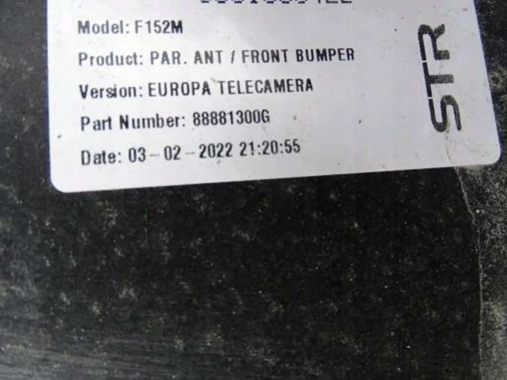 Бампер перед передний ferrari 812 superfast новый оригинал 13 с Разборки