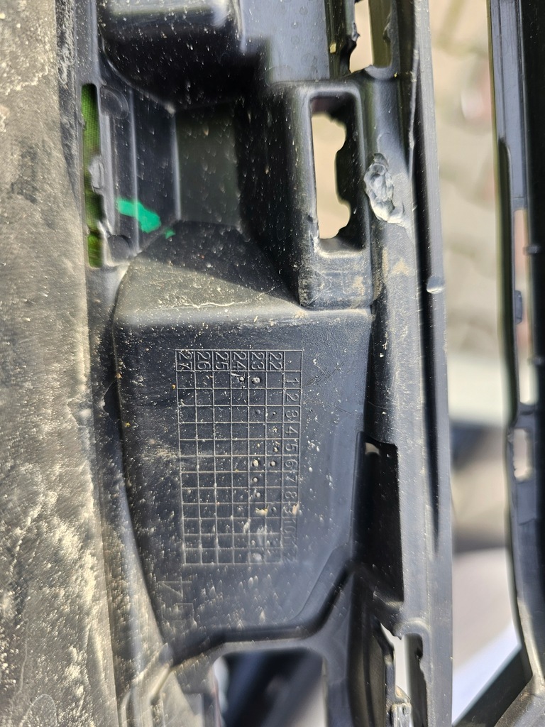 фото №14, Dół бампера бампер mercedes eqb h243 243 2021- перед передний x243