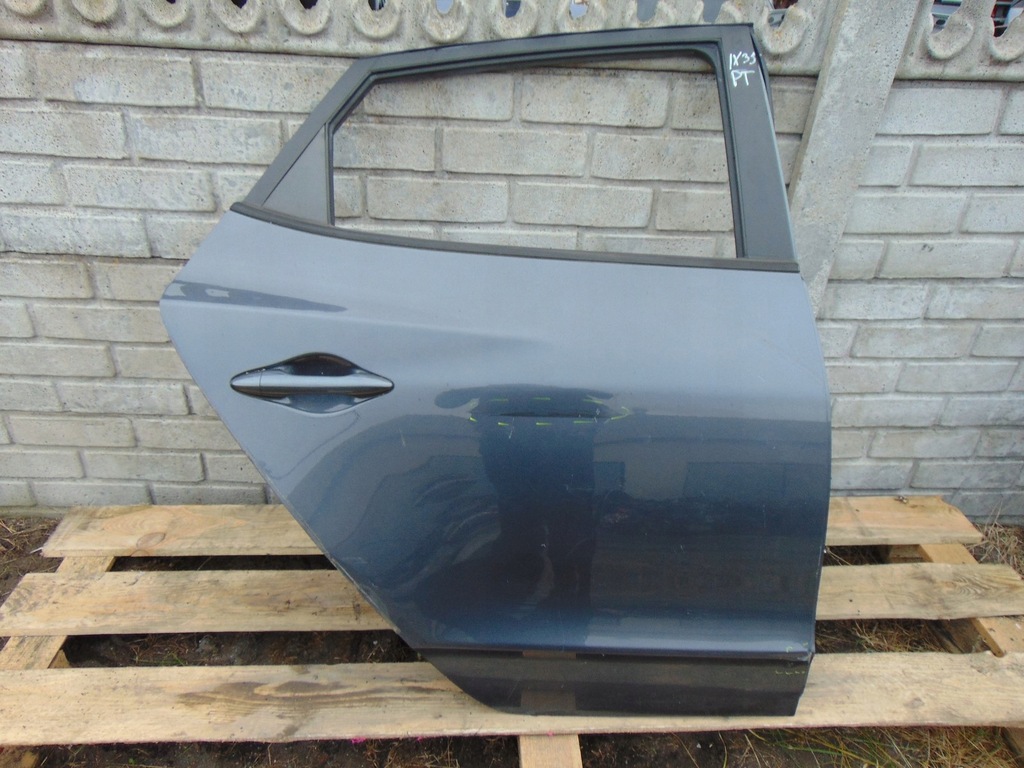 фото №1, Дверь правый задняя hyundai ix35 цвет 5k