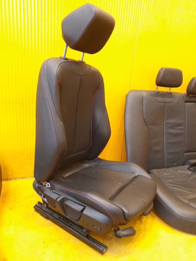 фото №14, Bmw 3 f30 sedan сидіння заднє сидіння тунель czerwona nić 12r.