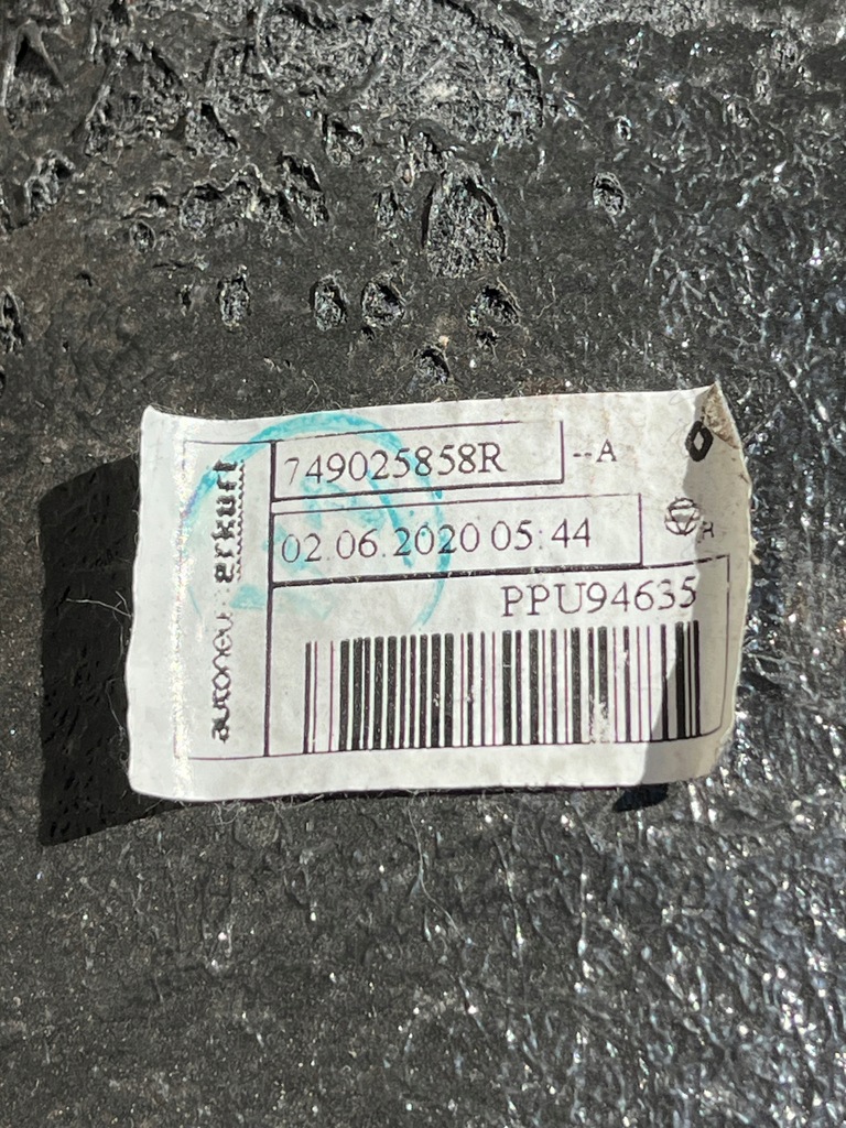 фото №3, Килимок обшивка салону renault clio v 749025858r hb