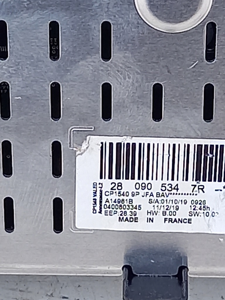 фото №5, Дисплей renault scenic iv 280905347r