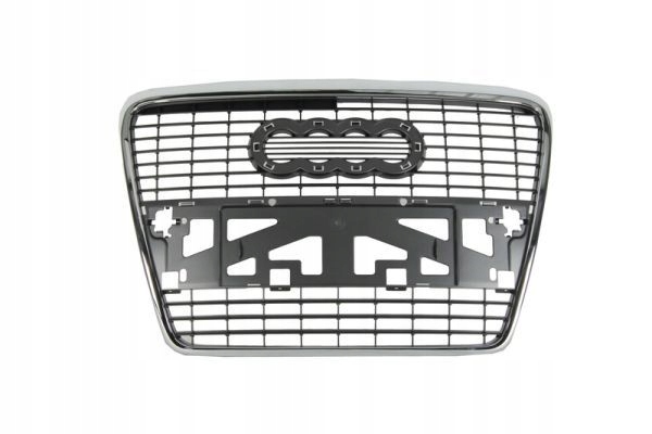 фото №1, Audi a6 c6 2004-2008 решётка радиатора средняя хром nowa