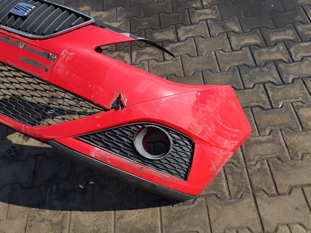 фото №8, Seat ibiza 4 iv 08-12r бампер перед передний ls3h