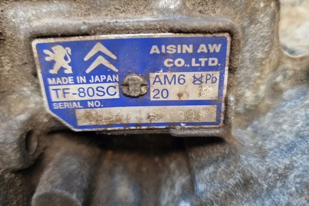 фото №8, Коробка передач передач citroën ds5 tf80sc 2.0l дизель 120kw 2013