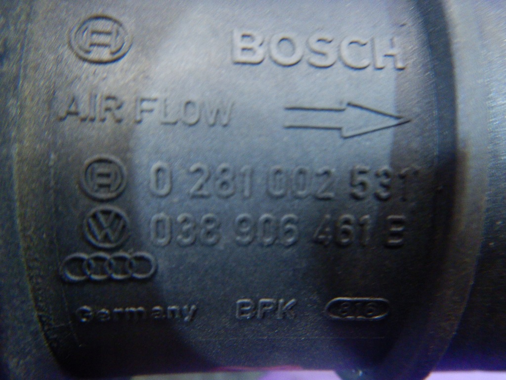 Vw golf iv 1.9 tdi 100km витратомір 038906461b 0281002531 в Україні