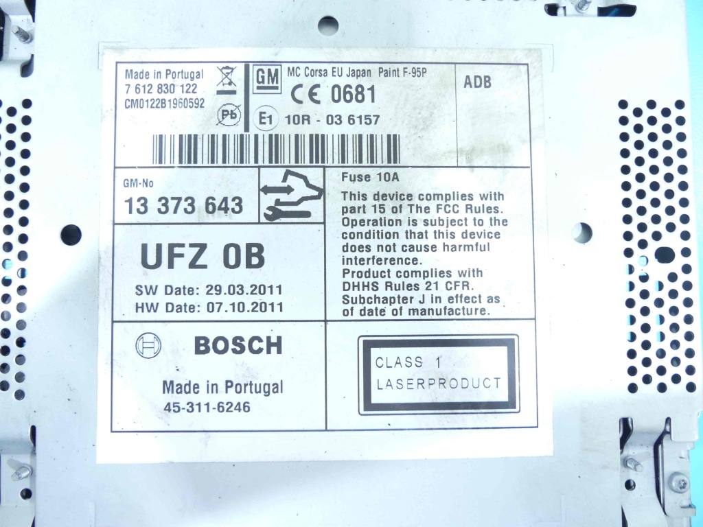 фото №5, Радіо заводський navi touch&connect opel zafira b радіопрогравач