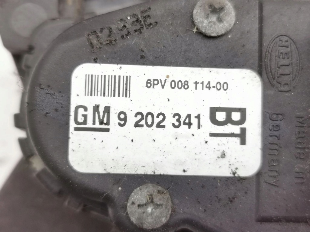 фото №10, Opel zafira a 2003 педаль газу / прискорення