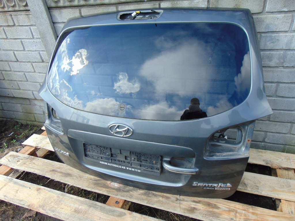 фото №4, Кришка багажника багажника задня hyundai santa fe ii
