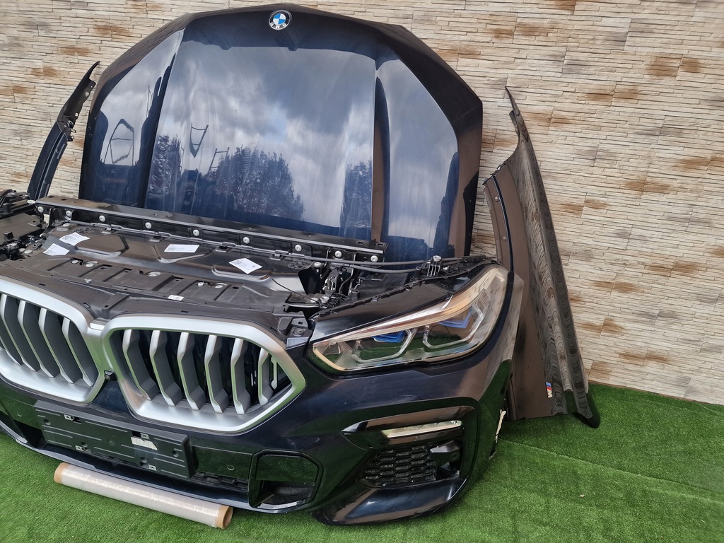 фото №5, Капот лампы крыло бампер bmw x6 g06 цвет 416