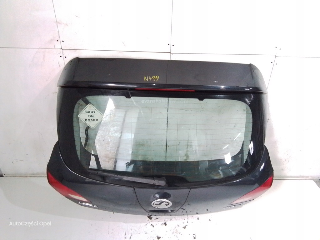 фото №1, N499 кришка багажника багажника opel astra j hb z22c