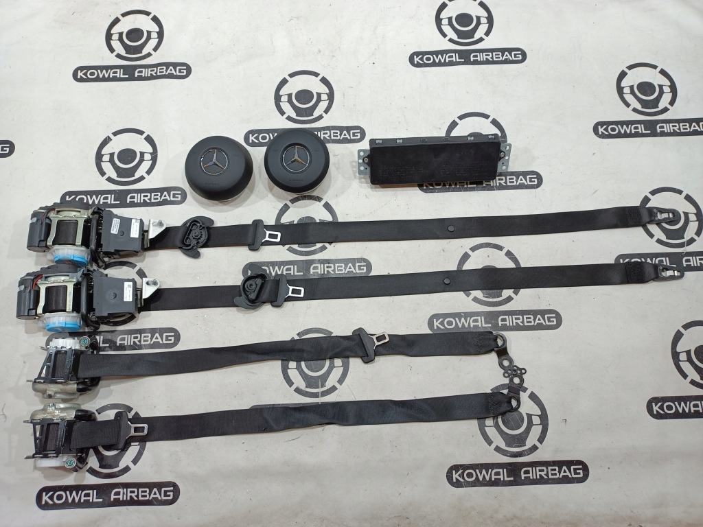 Mercedes gle gls w167 панель приладів панель  подушка безпеки подушки безпеки ремені оригінал демонтаж в Україні