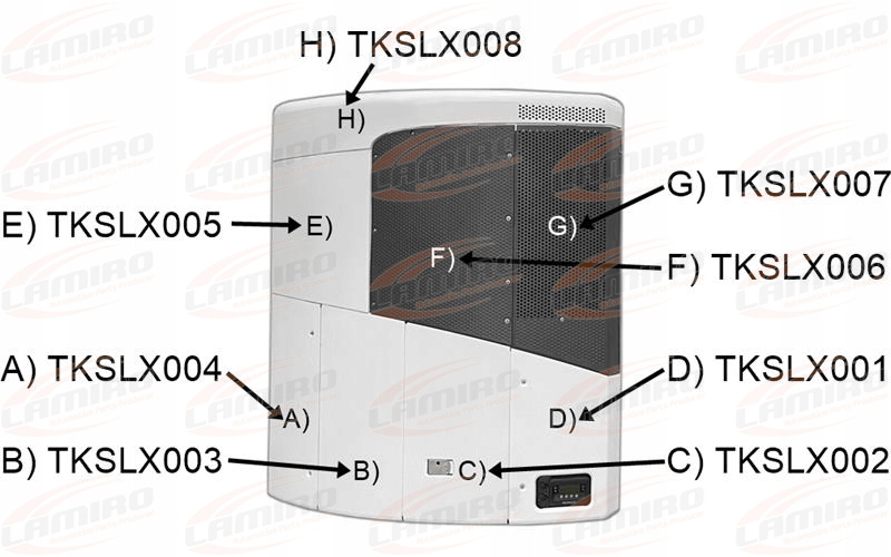 фото №4, Агрегат thermo king slx двері праве 988185