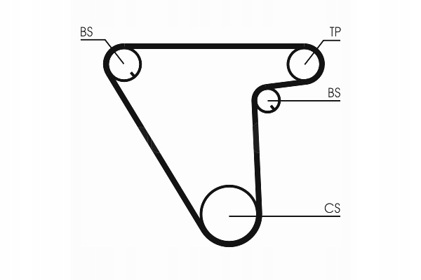 фото №1, Continental ct833 ремінь розподільного валу