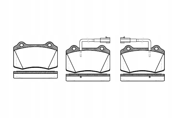 фото №1, Remsa гальмівні колодки гальмівні alfa romeo 147 3.2 gta 937