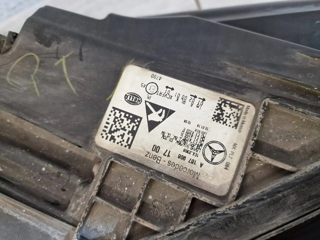 фото №7, Лампа права a1679061700 multibeam led mercedes gle w167