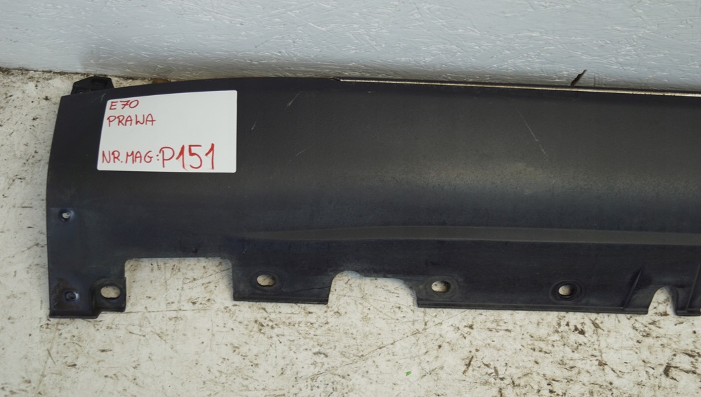 фото №5, Порог молдинг порог правая bmw x5 e70